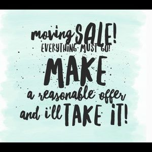 Moving. Shoot me an offer